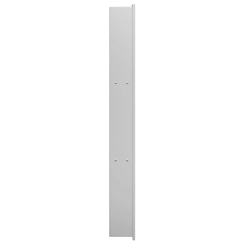 vidaXL Zuhany Niche Ezüst 90 x 20 x 9.5 cm Rozsdamentes acél