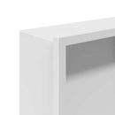 vidaXL Zuhany Niche Fehér 45 x 30 x 9.5 cm Rozsdamentes acél