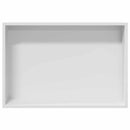 vidaXL Zuhany Niche Fehér 45 x 30 x 9.5 cm Rozsdamentes acél