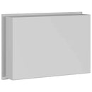vidaXL Zuhany Niche Ezüst 45 x 30 x 9.5 cm Rozsdamentes acél