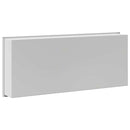 vidaXL Zuhany Niche Fehér 75 x 30 x 9.5 cm Rozsdamentes acél