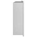 vidaXL Zuhany Niche Ezüst 75 x 30 x 9.5 cm Rozsdamentes acél