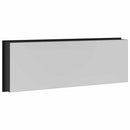 vidaXL Zuhany Niche Fekete 90 x 30 x 9,5 cm Rozsdamentes acél