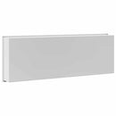 vidaXL Zuhany Niche Fehér 90 x 30 x 9,5 cm Rozsdamentes acél