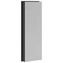 vidaXL Zuhany Niche Fekete 90 x 30 x 9.5 cm Rozsdamentes acél