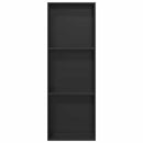 vidaXL Zuhany Niche Fekete 92 x 32 x 10 cm Rozsdamentes acél