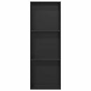 vidaXL Zuhany Niche Fekete 90 x 30 x 9.5 cm Rozsdamentes acél