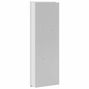 vidaXL Zuhany Niche Fehér 90 x 30 x 9.5 cm Rozsdamentes acél