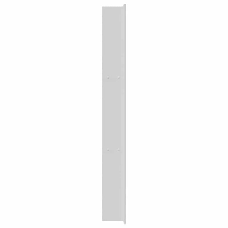vidaXL Zuhany Niche Fehér 90 x 30 x 9.5 cm Rozsdamentes acél