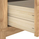 vidaXL Előszoba pad FLORO Faggyú barna 115 x 40 x 45 cm Tömör fenyőfa