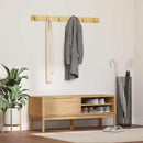 vidaXL Előszoba pad FLORO Faggyú barna 115 x 40 x 45 cm Tömör fenyőfa
