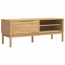 vidaXL Előszoba pad FLORO Faggyú barna 115 x 40 x 45 cm Tömör fenyőfa