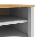 vidaXL Előszoba pad fiókkal FLORO Fehér 115 x 40 x 45 cm Tömör fenyőfa
