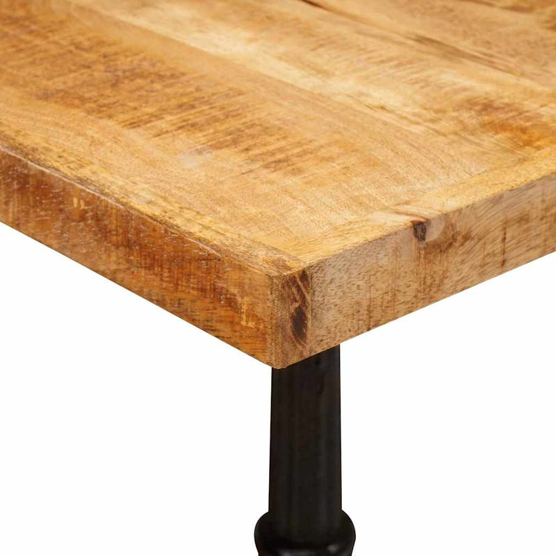 vidaXL Bisztróasztal Barna 50 x 50 x 76 cm tömör mangófa