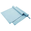 vidaXL Sport Törölközők 2 pcs Kék 180 x 90 cm Poliészter és poliamid