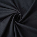 vidaXL Napozó törölközők 2 db Fekete 210 x 75 cm