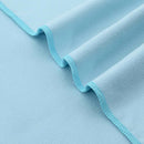 vidaXL Napozó törölközők 2 pcs Kék 210 x 75 cm Poliészter és poliamid