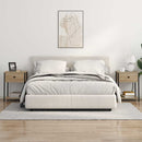 vidaXL Éjjeliszekrény fiókkal sonoma tölgy 42 x 41 x 56 cm Faanyag