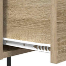 vidaXL Éjjeliszekrény 2 pcs Sonoma tölgy 42 x 41 x 56 cm Faanyag