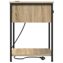 vidaXL Éjjeliszekrény 2 pcs Sonoma tölgy 42 x 41 x 56 cm Faanyag
