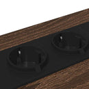 vidaXL Éjjeliszekrény fiókkal barna tölgy 42 x 41 x 56 cm Faanyag