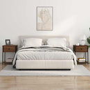 vidaXL Éjjeliszekrény fiókkal barna tölgy 42 x 41 x 56 cm Faanyag