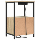 vidaXL Éjjeliszekrény 2 pcs Sonoma tölgy 40 x 31 x 60 cm Faanyag