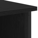 vidaXL Éjjeliszekrény 2 pcs Fekete tölgy 38 x 31 x 61 cm Faanyag