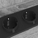 vidaXL Éjjeliszekrény Szürke sonoma 38 x 31 x 61 cm Faanyag