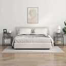 vidaXL Éjjeli asztal 2 pcs Szürke sonoma 40 x 40 x 61 cm Faanyag