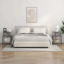 vidaXL Éjjeliszekrény 2 pcs Szürke Sonoma 40 x 40 x 61 cm Faanyag