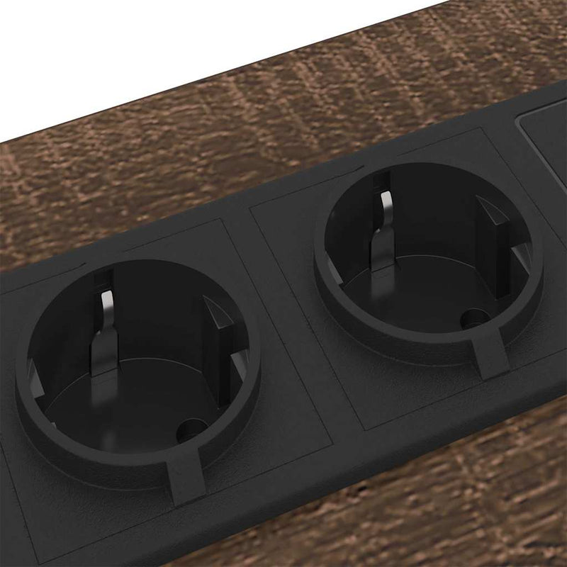 vidaXL Éjjeliszekrény fiókkal barna tölgy 42 x 41 x 61 cm Faanyag