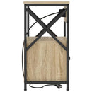 vidaXL Éjjeliszekrény 2 pcs sonoma tölgy 40 x 31 x 60 cm Faanyag