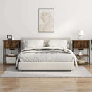 vidaXL Éjjeliszekrény Füstölt tölgy 55 x 31 x 76 cm Faanyag