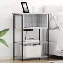 vidaXL Éjjeliszekrény Szürke sonoma 55 x 31 x 76 cm Faanyag