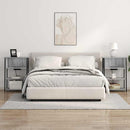 vidaXL Éjjeliszekrény Szürke sonoma 55 x 31 x 76 cm Faanyag