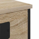vidaXL Éjjeliszekrény 2 pcs Sonoma tölgy 41 x 31 x 51 cm Faanyag
