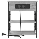 vidaXL Éjjeliszekrény 2 pcs Szürke Sonoma 41 x 31 x 51 cm Faanyag