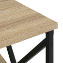 vidaXL Éjjeliszekrény fiókkal Sonoma tölgy 41,5 x 40,5 x 55 cm Faanyag