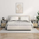 vidaXL Éjjeliszekrény fiókkal sonoma tölgy 41.5 x 40.5 x 55 cm Faanyag