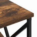 vidaXL Éjjeliszekrény Füstölt tölgy 41.5 x 40.5 x 55 cm Faanyag