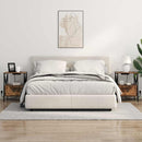 vidaXL Éjjeliszekrény Füstölt tölgy 41.5 x 40.5 x 55 cm Faanyag