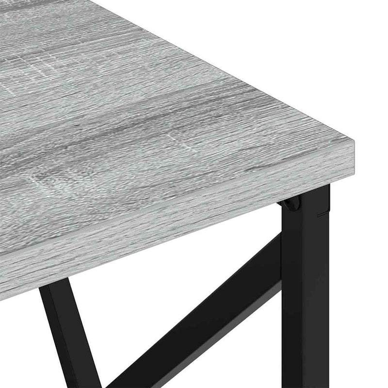 vidaXL Éjjeliszekrény 2 pcs Szürke Sonoma 40 x 31 x 60 cm Faanyag