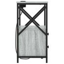 vidaXL Éjjeliszekrény 2 pcs Szürke Sonoma 40 x 31 x 60 cm Faanyag