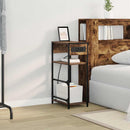 vidaXL Éjjeliszekrény fiókkal Füstölt tölgy 40 x 27 x 76 cm Faanyag