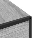 vidaXL Éjjeliszekrény Szürke Sonoma 40 x 27 x 76 cm Faanyag