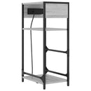 vidaXL Éjjeliszekrény fiókkal Szürke sonoma 40 x 27 x 76 cm Faanyag