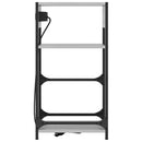 vidaXL Éjjeliszekrény fiókkal Szürke sonoma 40 x 27 x 76 cm Faanyag