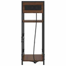 vidaXL Éjjeliszekrény Barna Tölgy 40 x 27 x 76 cm Faanyag
