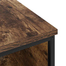 vidaXL Éjjeliszekrény Füstölt tölgy 41 x 28 x 76 cm Faanyag